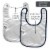 Baby Fanatic® Houston Astros™ Bibs Perspective: top