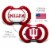 Classic Impressions Indiana Hoosiers NCAA Baby Fanatic Pacifiers Perspective: top