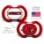 NCAA Louisville Baby Fanatic Cardinals Pacifiers Perspective: top