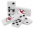 Classic Impressions NFL Kansas City Chiefs Double-Six Dominoes Perspective: top