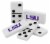 Classic Impressions NCAA Louisiana State Double Six Dominoes Perspective: top