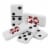 MasterPieces NCAA Mississippi State Dominoes Perspective: top