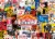 MasterPieces® Blockbuster Movies™ of The 60's Jigsaw Puzzle Perspective: top