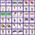 Classic Impressions LSU® Matching Game Perspective: top
