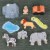 KidKraft Safari 2 In 1 Ride and Play with EZ Kraft 9 Piece Assembly, Kids 3 to 5 Perspective: top