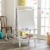 KidKraft Deluxe Wooden Easel - White Perspective: top