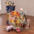 KidKraft Deluxe Wooden Fire Rescue Play Set with 27 Pieces 31.25 x 18.5 x 24.75 Perspective: top
