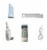 AUX Portable Remote Control Air Conditioner/Dehumidifier Perspective: top