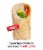 Mini Lavash with Whole Grain & Flax Flatbread 8-Packs of 6 Flatbread (48 Flatbread) Perspective: top