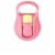 Zak! Designs Happy Fruit Stainless Steel Double Walled Water Bottle Perspective: top