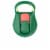 Zak! Designs Jungle Joy Double Walled Stainless Steel Water Bottle Perspective: top