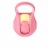 Zak! Designs Coral Plastic Water Bottle Perspective: top