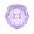 Zak!® Lavender Liberty Manual Straw Bottle Perspective: top