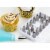 100PCS Cupcake Liners Weddings Lace Cupcake Wrappers Birthdays Party Decor, Pink Perspective: top