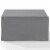 Outdoor Square Table & Ottoman Furniture Cover Perspective: top
