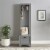 Crosley Tara Hall Tree in Distressed Gray Perspective: top