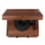 Crosley Musician Entertainment Center 3-Speed Turntable Perspective: top