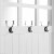 Crosley Furniture Plymouth 26 Coastal Wood Hall Tree White in White Perspective: top