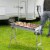 29 Fordable BBQ Charcoal Grill Stainless Steel Backyard Cooker Silver Party Perspective: top