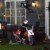 6ft Halloween Inflatable Reaper Motorcycle Outdoor Yard Decorations Perspective: top