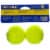 Petsport Tuff Ball 2.5" 2 pack Perspective: top