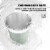 Dometic CUP50 17 Ounce Stainless Steel Stackable Drinking Cup, Moss (4 Pack) Perspective: top