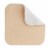 DermaFoam Foam Dressing 6 x 6 Square No Border Waterproof Backing 00292E 10 per Box Perspective: top