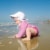 i play.® by green sprouts® Size 24M Snap Swim Diaper in Hot Pink Perspective: top