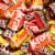 41 Pcs 40th Birthday Birthday Candy Party Favors Hershey's Miniatures Chocolate Perspective: top