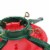 National Holiday Traditions 28' Green and Red Real Live Christmas Tree Stand Perspective: top