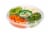 Large Vegetable Tray with Dip Perspective: top