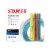 Staples Hype Tank Highlighters Chisel Assorted 12/PK (29204) Perspective: top