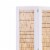 Screen Gems White Wicker Screen SG-324 Perspective: top