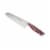 Ergo Chef CRIMSON 7" Santoku w/ G10 Handle Perspective: top