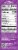 Nonni's Dark Chocolate Almond Biscotti Cookies Perspective: top