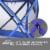 CLAM Quick-Set Escape Sport 11.5 x 11.5 Ft Tailgating Canopy Shelter Tent, Blue Perspective: top
