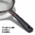 OXO Soft Works Strainer - Black Perspective: top