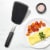 OXO Good Grips Silicone Flexible Large Turner - Black Perspective: top
