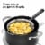 OXO Good Grips Silver Double Rod Strainer Perspective: top