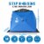 CLAM 14476 C-560 Outdoor Portable 7.5 Foot Pop Up Ice Fishing Hub Shelter Tent Perspective: top