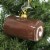 Cody Foster Chocolate Cake Glass Ornament Swiss Ho Roll Go4329 Perspective: top