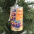 Holiday Ornament Fa La La Croix Glass Ornament Sparkling Water Go6012 Tangerine Perspective: top