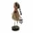 Lori Mitchell Voo Doo Sue Polyresin Skull Halloween 12275. Perspective: top