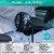 Car Cooling Fan Portable Car Cup Holder Fan Adjustable Gooseneck Fan with 3 Speeds for Car Perspective: top