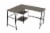 Design Evolution Furniture Inc. Lynnwood Computer L-Shaped Desk Perspective: top
