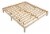 Design Evolution Emerywood Full Size Bed Platform Perspective: top