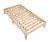 Design Evolution Emerywood Twin Size Bed Platform Perspective: top