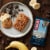 CLIF BAR Peanut Butter Banana with Dark Chocolate Energy Protein Bars Perspective: top