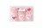 Ukrop's Valentine Cupcakes Iced Pink & White Perspective: top