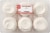 Ukrop's™ Yellow Cupcakes Iced White Perspective: top